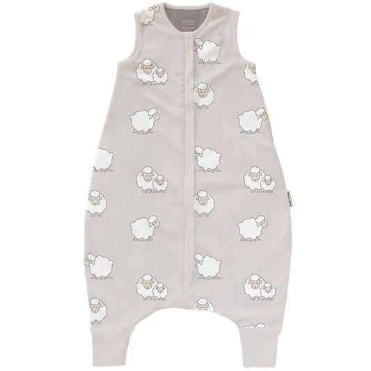 Imperfect 4 Season® Baby Sleep Bag with Feet, Merino Wool & Organic Cotton, Sheep