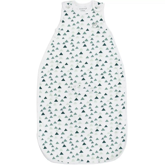 Imperfect Ecolino Adjustable Baby Sleep Bag, 100% Organic Cotton, Universal Size: 2 Months - 2 Years, Triangle