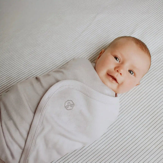 Swaddle Blanket, Merino Wool, Newborn to 3 Months, Oat