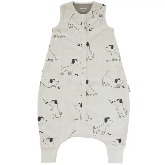 4 Season® Baby Sleep Bag with Feet, Merino Wool & Organic Cotton, Puppy