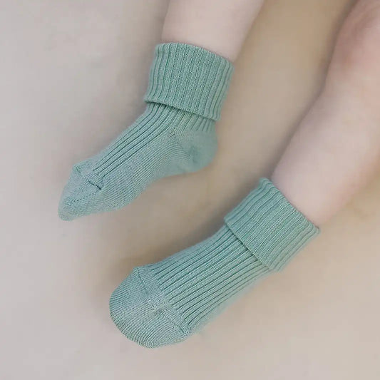Wool Socks, Baby and Toddler, Pine